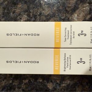 Rodan + Fields Reverse Skincare Set - White and Yellow